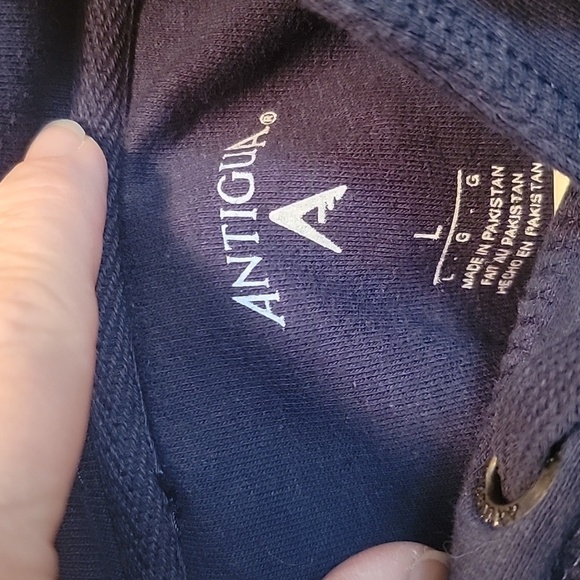 ANTIGUA Mens Hoodie with Minnesota Twins Logo - Picture 4 of 5